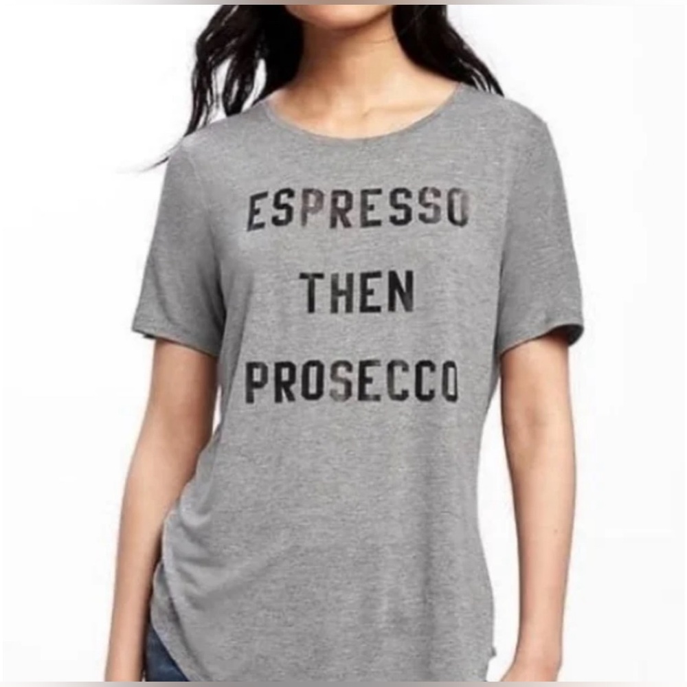 Old Navy curved hem t-shirt